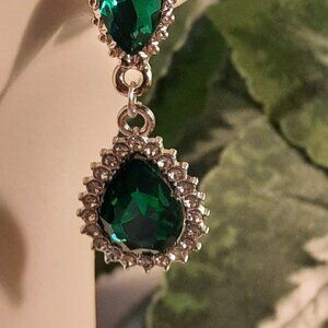 Brand New Dazzling Handmade Glass Earrings for Xmas